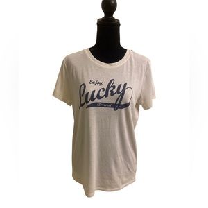 Lucky Brand Script Classic Crew